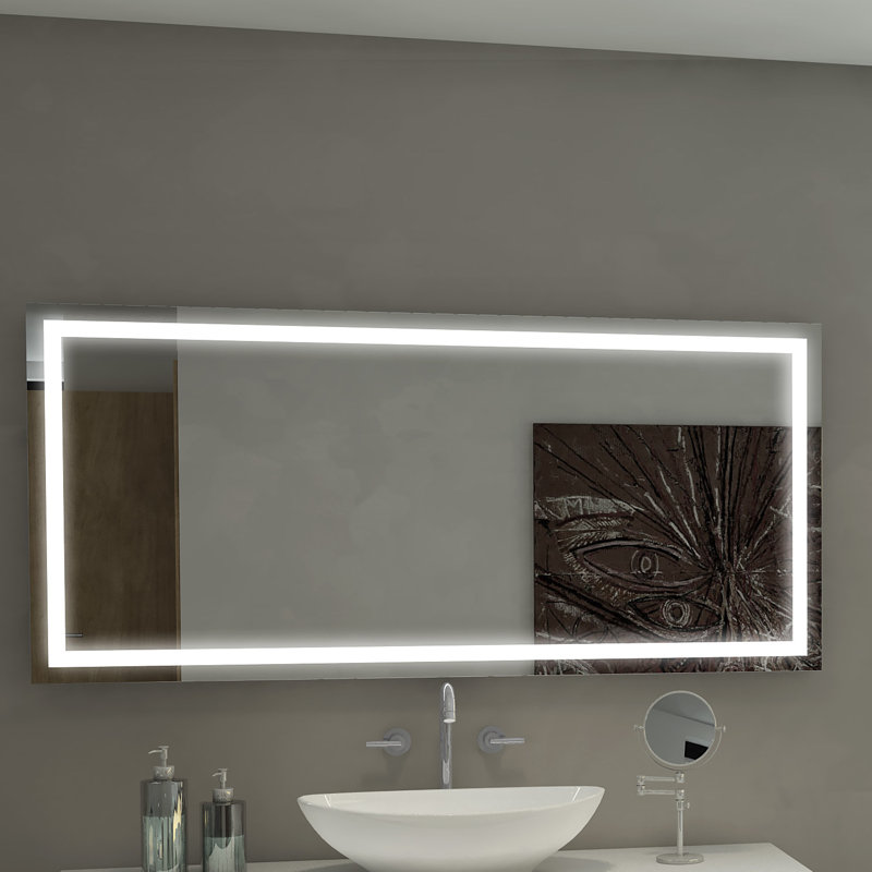 Paris Mirror Harmony Illuminated Bathroom/Vanity Wall Mirror & Reviews